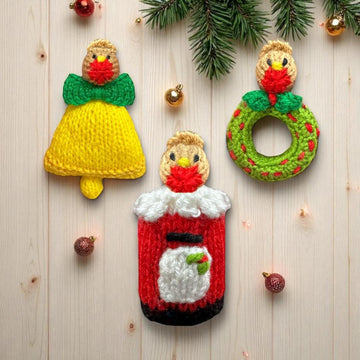 Christmas Robin Tree Decorations - Pillar Box
