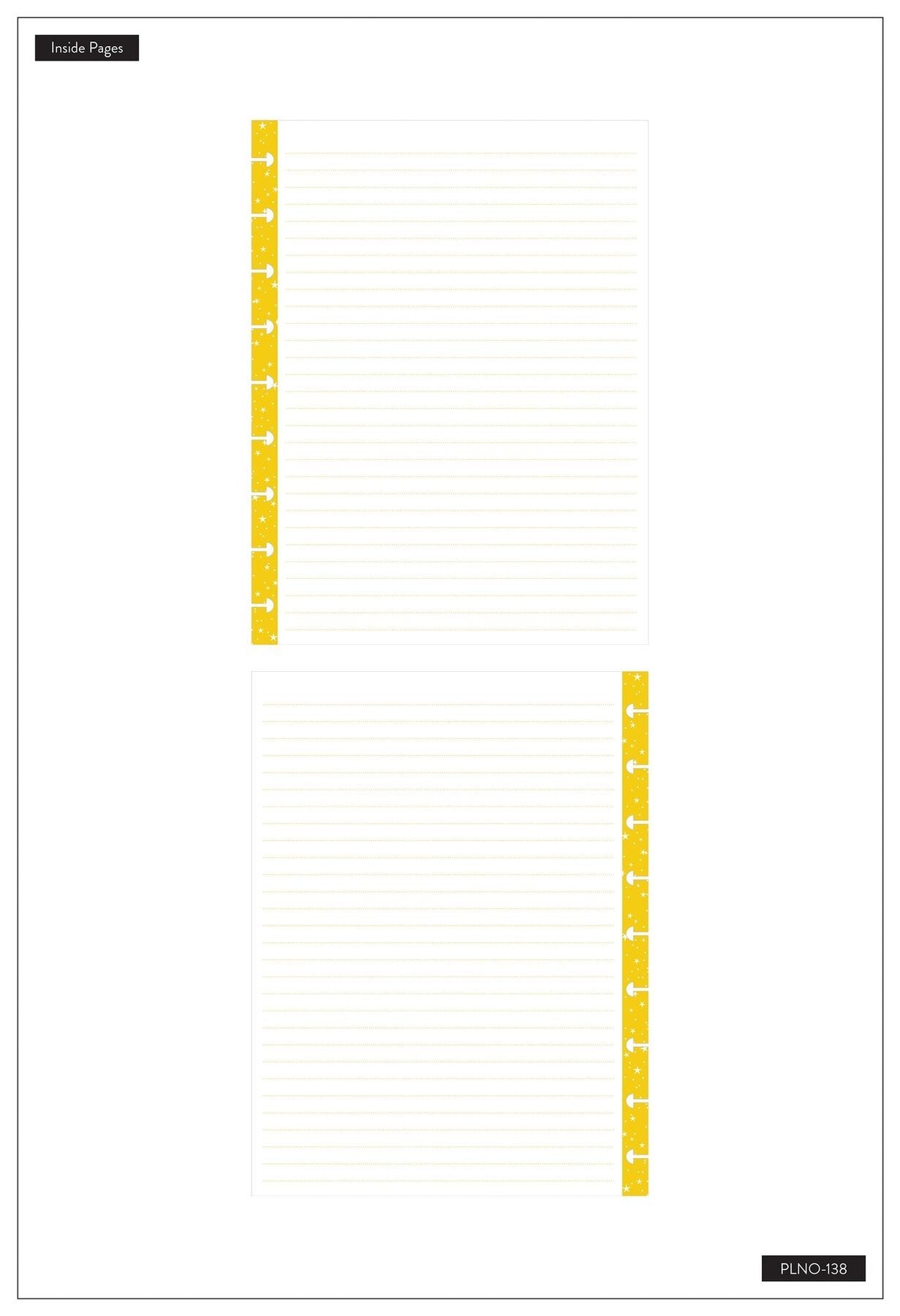 The Happy Planner Notebook W/60 Sheets - Bookish