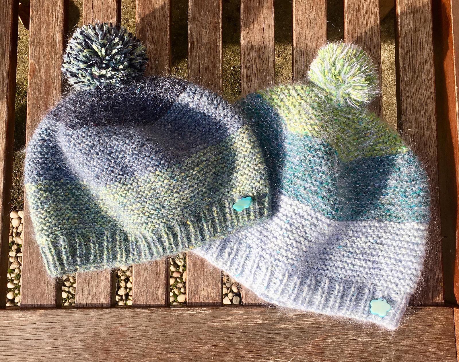 Mütze Dip Dye