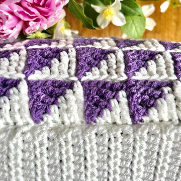 Chromatic Bliss Pillow Cover Pattern