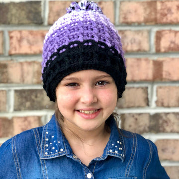 Ombre Waffle Beanie