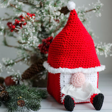 Gnome Tissue Box Cover