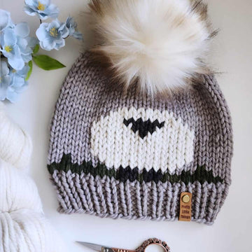The Here for Ewe Beanie