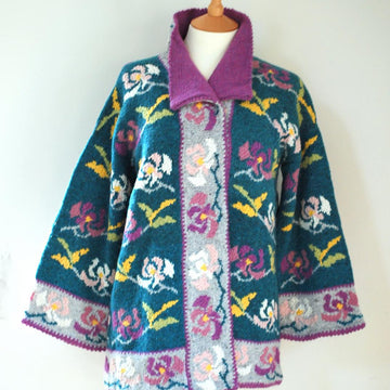 Oriental Flowers Kimono