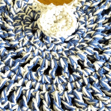 Chunky Cotton Crochet Tote Bag