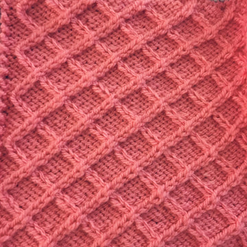 Cable Patchwork Blanket