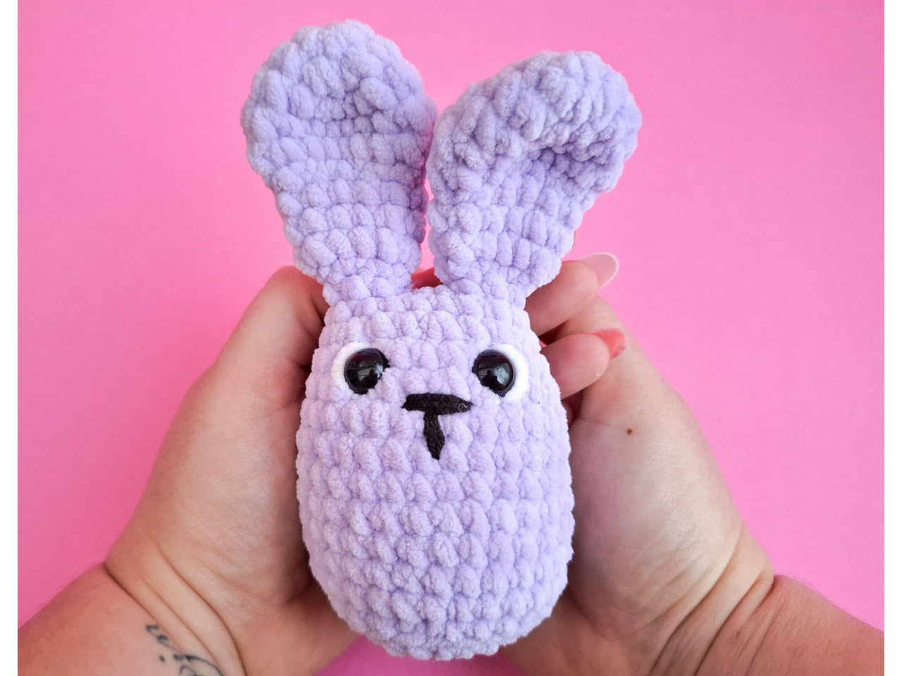 No sew amigurumi bunny