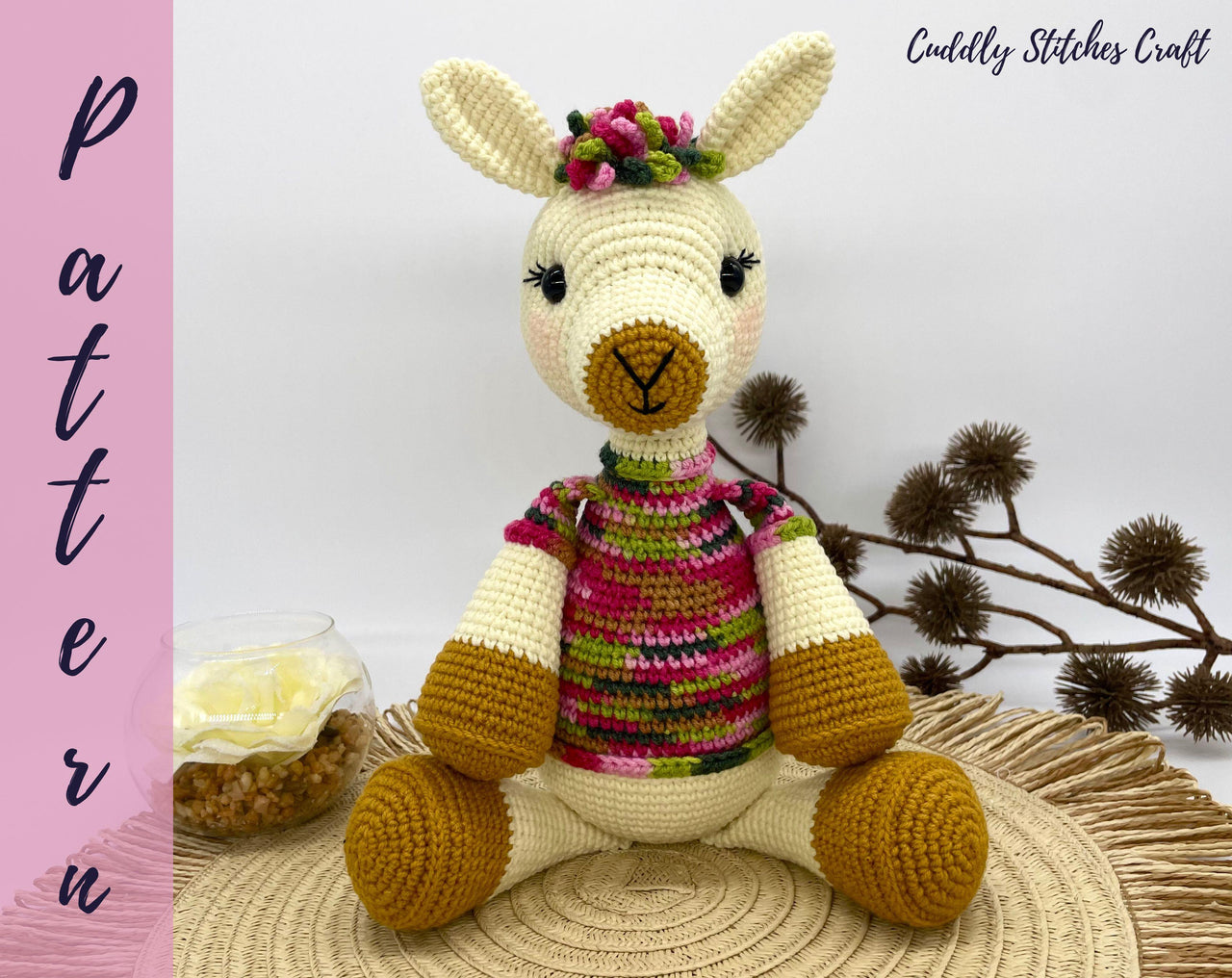 Lana the Llama (Low-Sew)