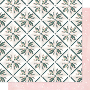 American Crafts One Canoe Two Willow Double-Sided Cardstock 12"X12" - Simple Pleasures