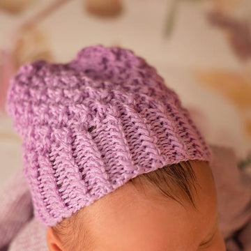 Lauren Beanie with Cables