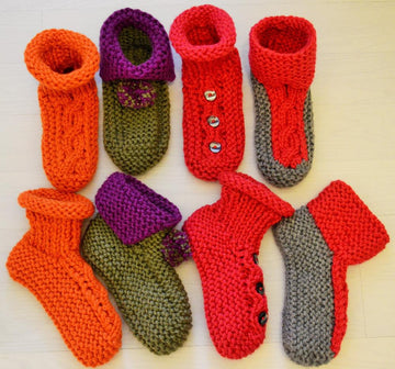 Chunky Slipper Socks 4 styles