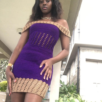 Simple Off-shoulder Dress Pattern