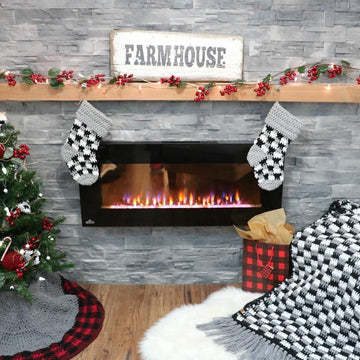 Rustic Farmhouse Plaid Stocking