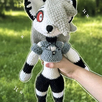 Loona from helluva boss, Amigurumi, crochet pattern