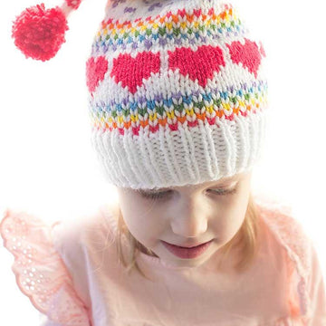 Rainbow Love Stocking Cap