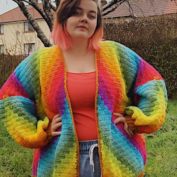 Blockbuster 2-in-1 cardi & jumper