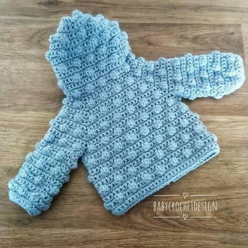 Winter Bobble Cardigan or Hoodie