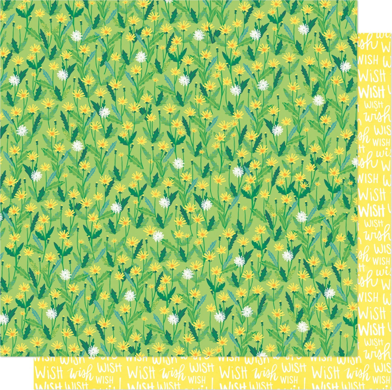 American Crafts Shimelle Never Grow Up Double-Sided Cardstock 12"X12" 25/Pkg - Make A Wish