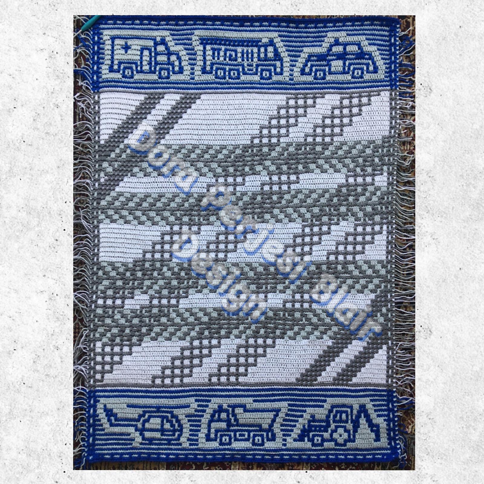 Little Vehicles Blanket
