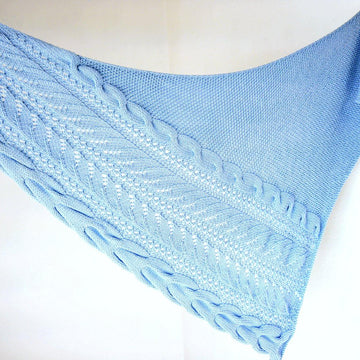 Strickanleitung - Dreieckstuch stricken - LUNI - No.204