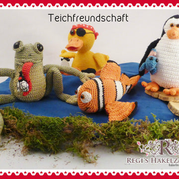 Häkelanleitung Teich-Freundschaft