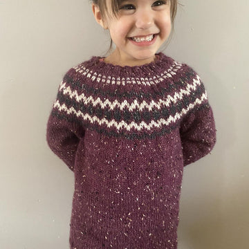 Mini Autumn Tweed Pullover