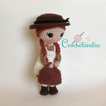 Anne of Green Gables - amigurumi pattern by Crochelandia