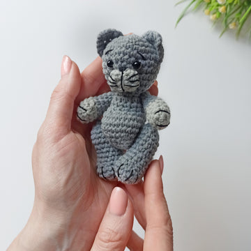 Little cat toy keychain