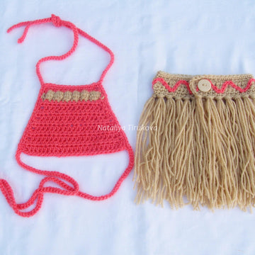 Moana Top and Skirt Outfit