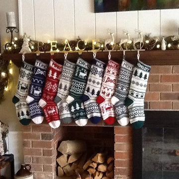 Mix-it-Up Christmas Stocking Stranded Colorwork