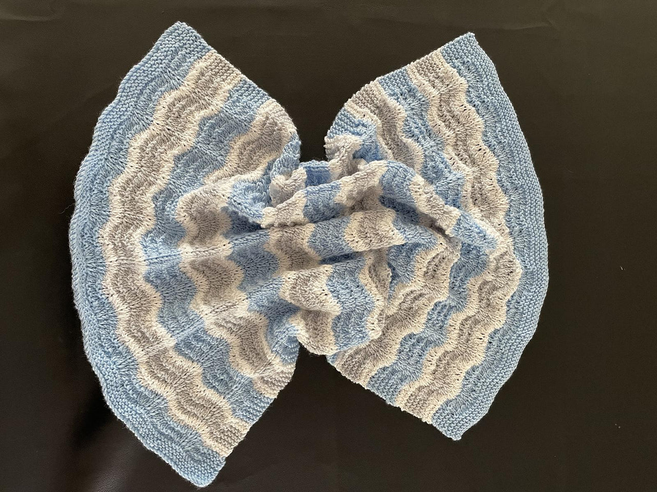Wave Carseat Baby Blanket