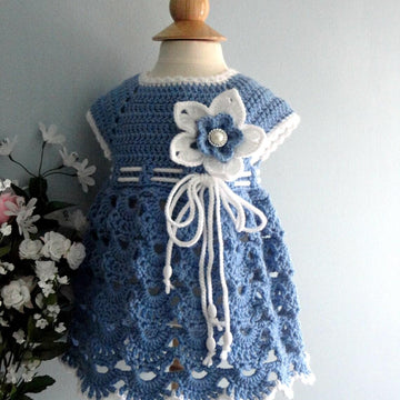 Baby Girl Jacket Baby Dress Knitting Crochet PATTERN