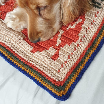 Autumn Mosaic Throw UK
