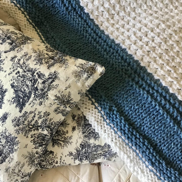 French Village Baby Blanket