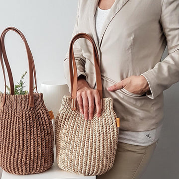 Ribbed Winter Tote