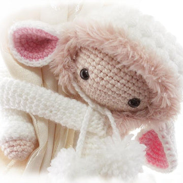 Amigurumi Lamb Girl Curtain TieBackgurumi Lamb Girl Curtain TieBack Pattern