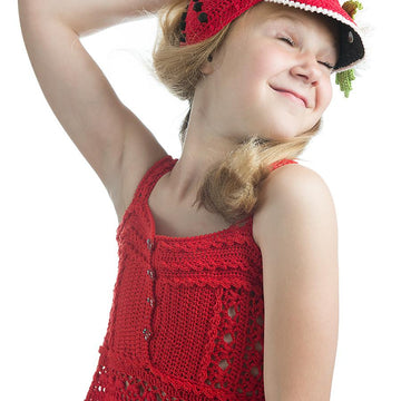 Ladybug Cap & Daisy Pin
