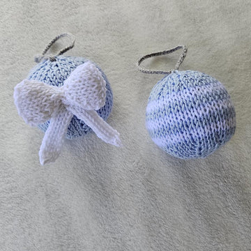 Knitted Baubles