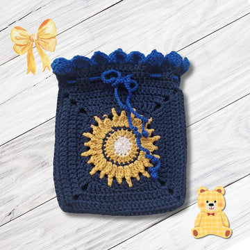 Celestial coin purse with lining