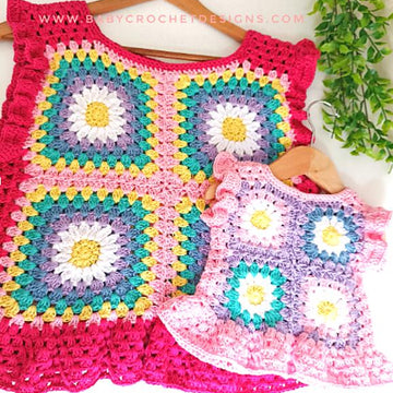 Crazy Daisy Peplum