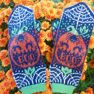 Spooky Friends Mittens