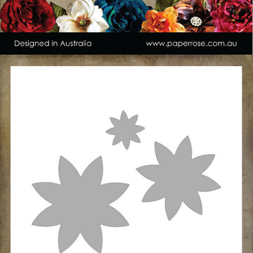 Paper Rose Dies - Flower Set 4