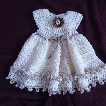 772 Double Frill Girl's Dress
