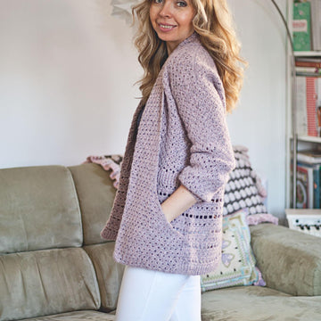 Shawl Pocket Cardigan
