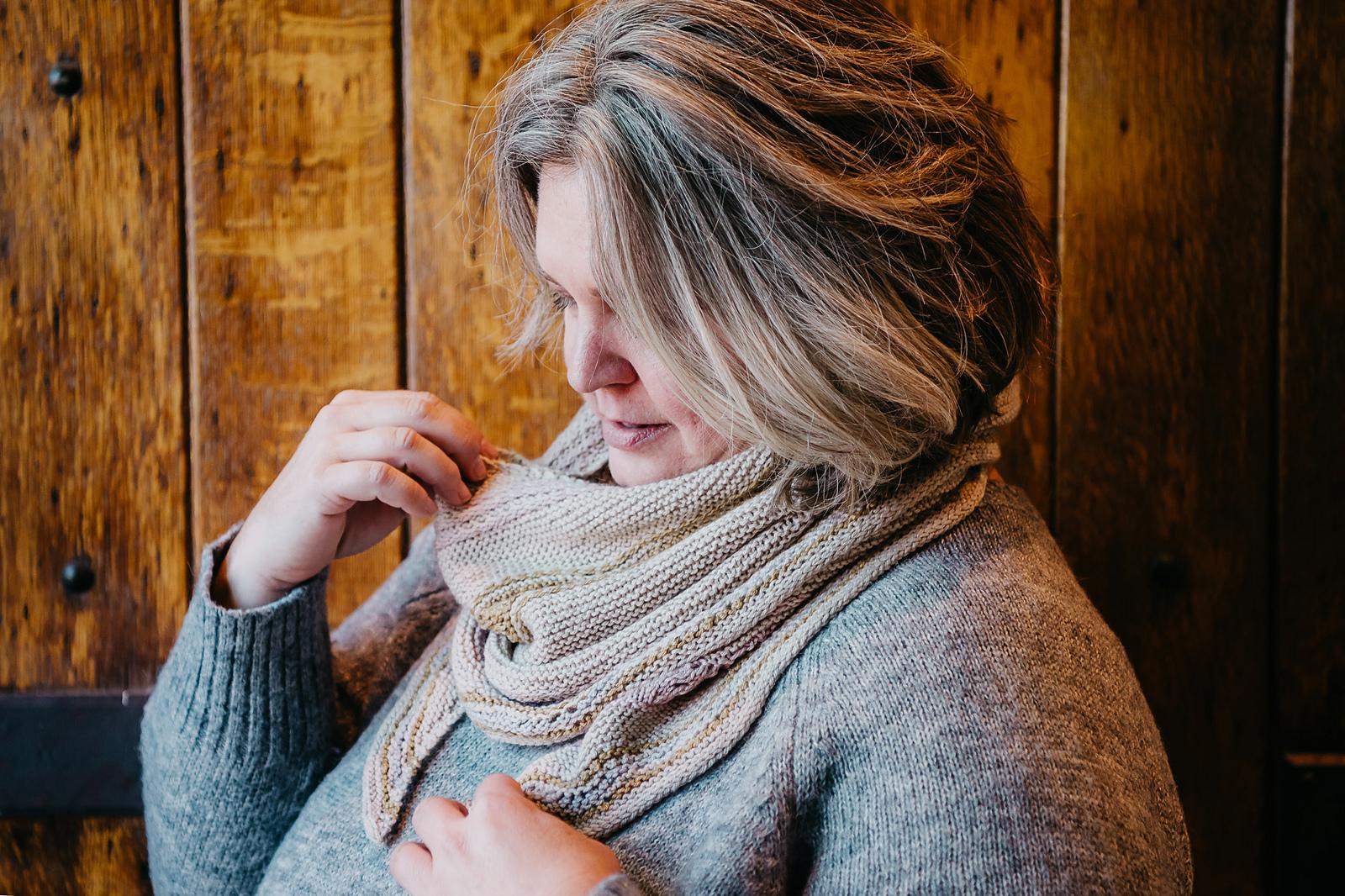 Golden Hour Shawl