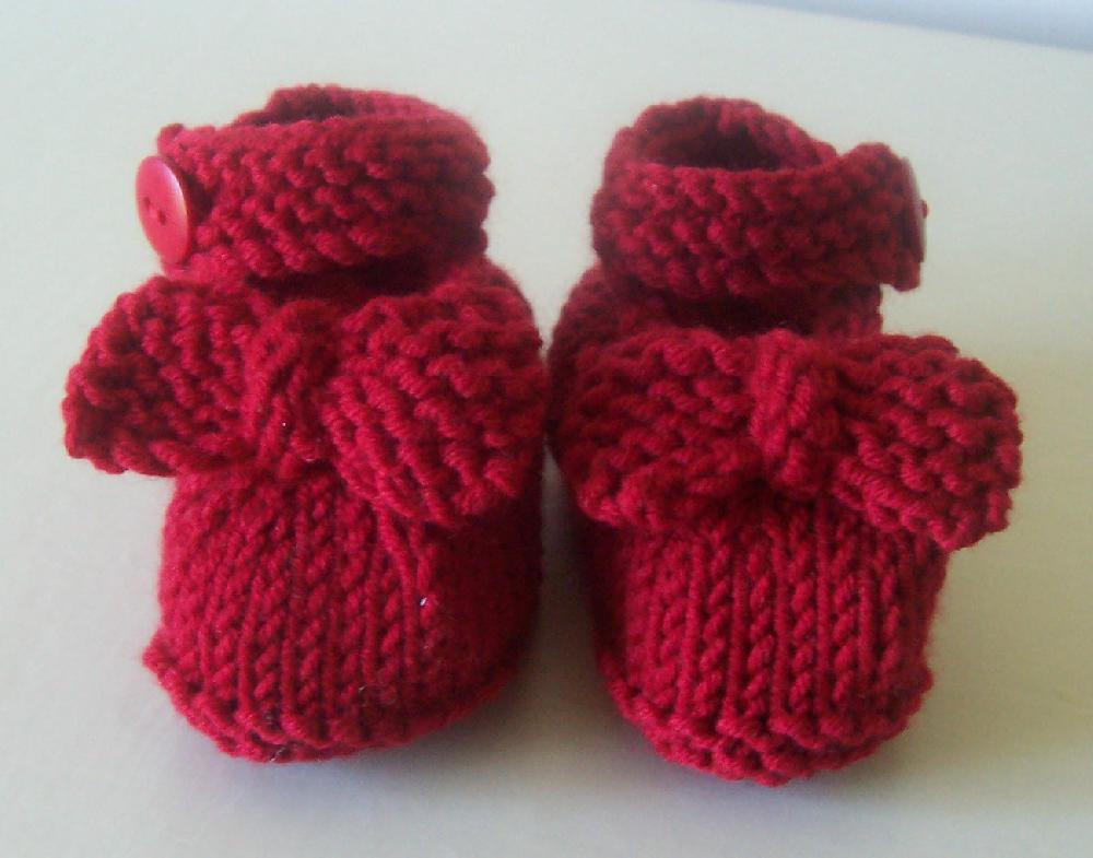 Bow Baby Shoes