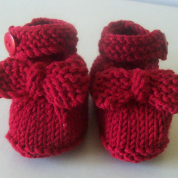 Bow Baby Shoes