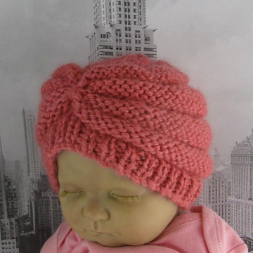 Baby Chunky Beehive Turban Hat