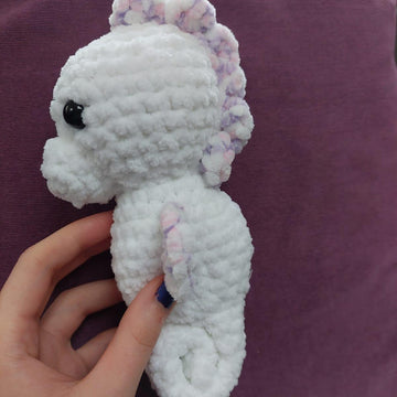 Fluffy seahorse