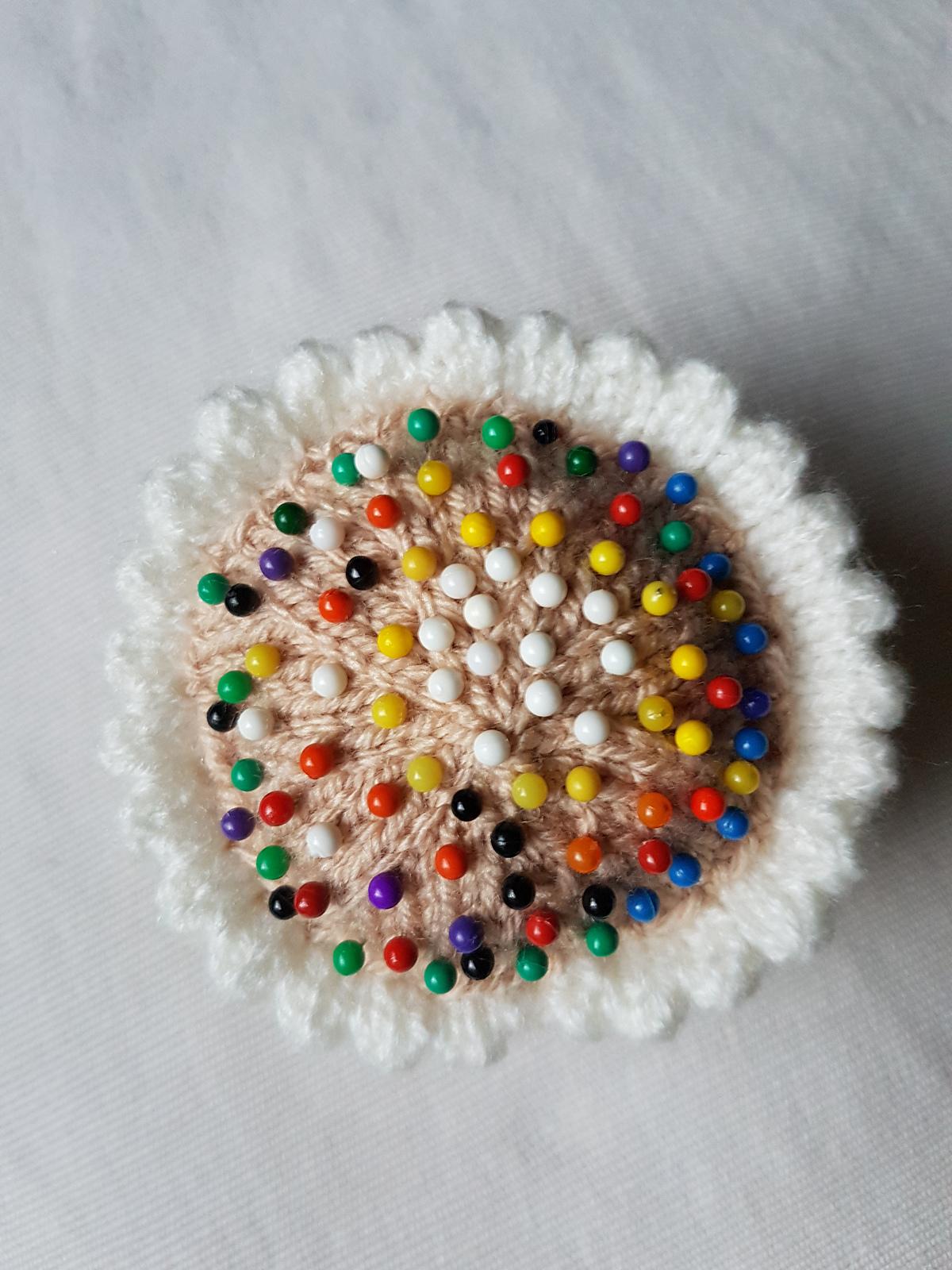 Knitted Cupcake